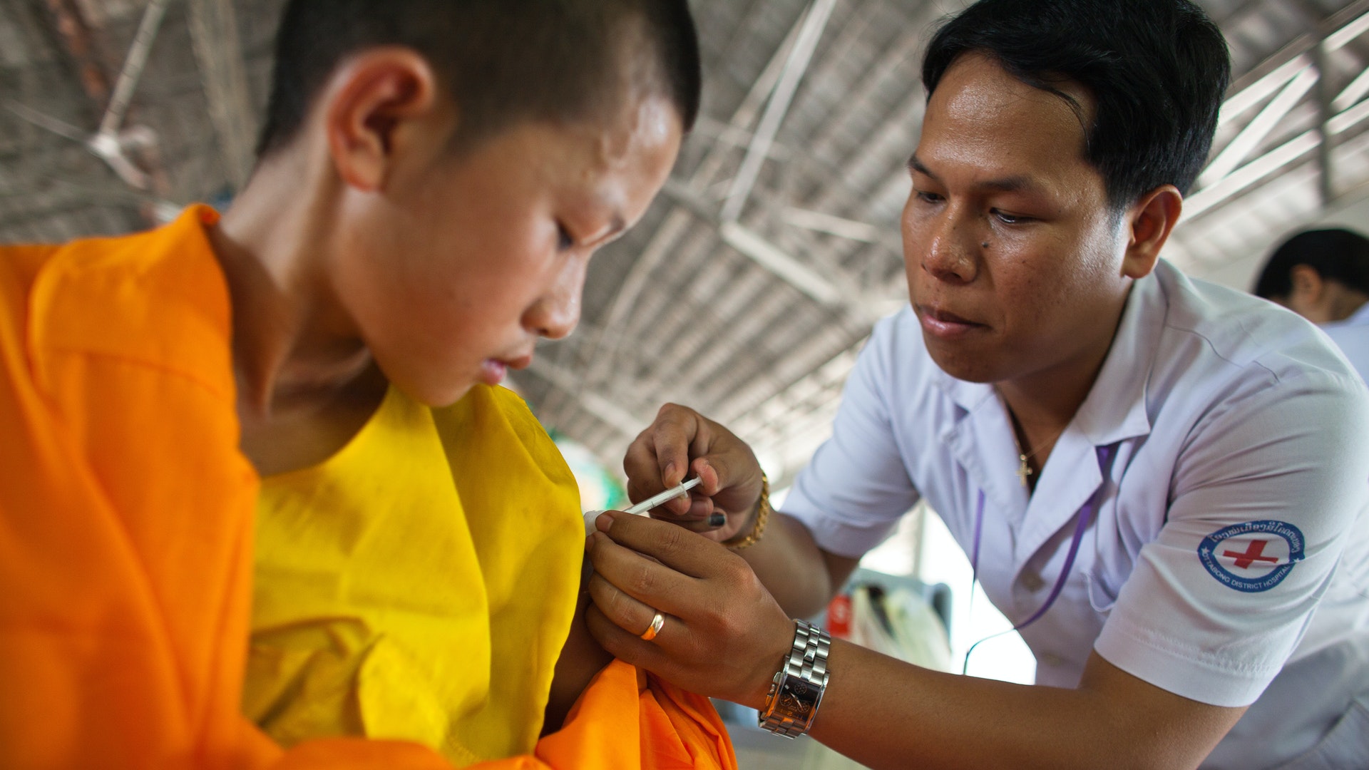 Avoid careless talk when handling sick people